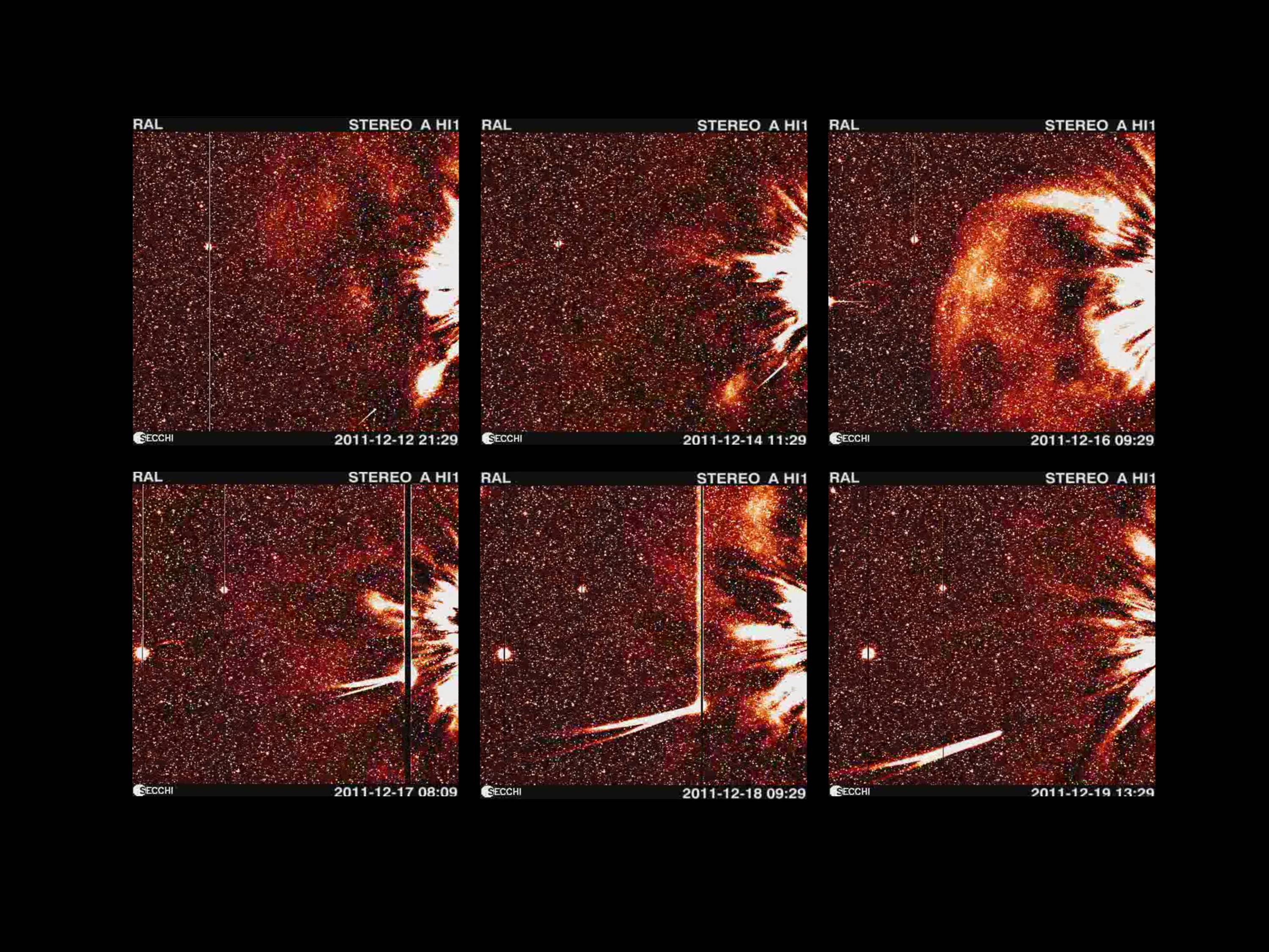 stereo sees comet Lovejoy