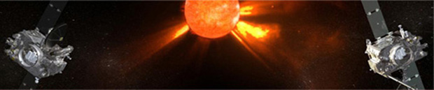Atists impression of the
twin STEREO satellites